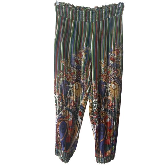 Anthropologie Smocked Pants‎ Size MP - Picture 2 of 11